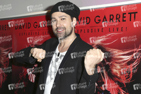 Pressekonferenz mit David Garrett in Hamburg