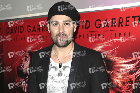 Pressekonferenz mit David Garrett in Hamburg
