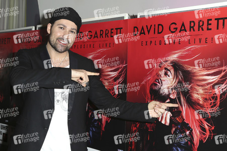 Pressekonferenz mit David Garrett in Hamburg