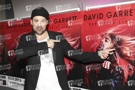 Pressekonferenz mit David Garrett in Hamburg