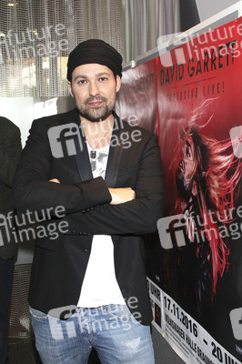 Pressekonferenz mit David Garrett in Hamburg