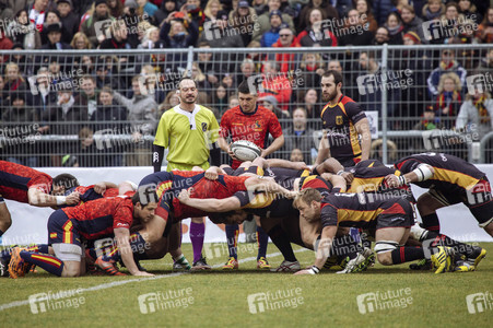 Rugby-Länderspiel Deutschland gegen Spanien in Köln
