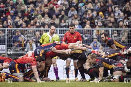 Rugby-Länderspiel Deutschland gegen Spanien in Köln