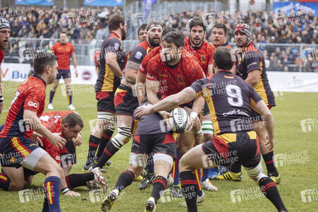 Rugby-Länderspiel Deutschland gegen Spanien in Köln