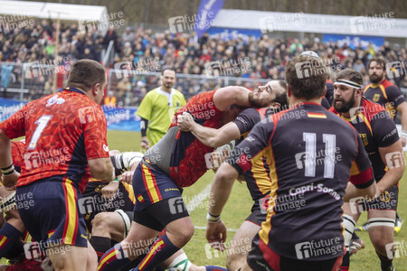 Rugby-Länderspiel Deutschland gegen Spanien in Köln