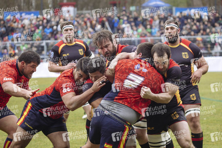 Rugby-Länderspiel Deutschland gegen Spanien in Köln