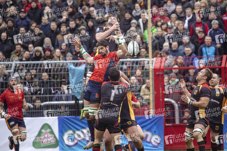 Rugby-Länderspiel Deutschland gegen Spanien in Köln