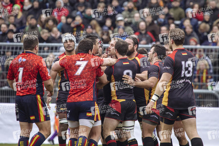Rugby-Länderspiel Deutschland gegen Spanien in Köln