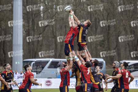 Rugby-Länderspiel Deutschland gegen Spanien in Köln