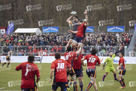 Rugby-Länderspiel Deutschland gegen Spanien in Köln