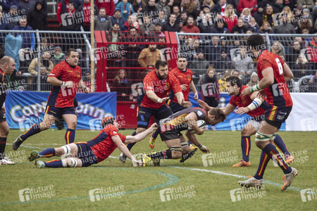 Rugby-Länderspiel Deutschland gegen Spanien in Köln