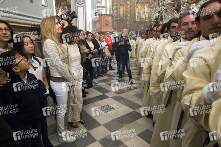Maria Santisima de Lágrimas y Favores Prozession in Malaga