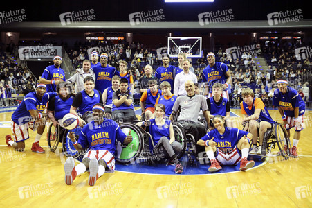 Basketballspiel Harlem Globetrotters vs. World All Stars in Berlin