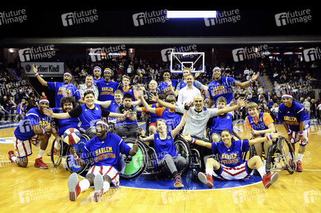 Basketballspiel Harlem Globetrotters vs. World All Stars in Berlin