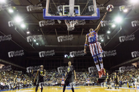 Basketballspiel Harlem Globetrotters vs. World All Stars in Berlin