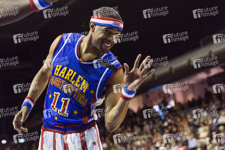 Basketballspiel Harlem Globetrotters vs. World All Stars in Berlin