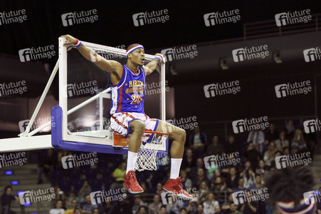Basketballspiel Harlem Globetrotters vs. World All Stars in Berlin