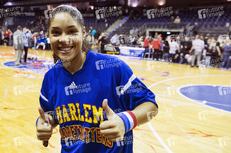 Basketballspiel Harlem Globetrotters vs. World All Stars in Berlin
