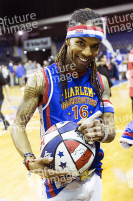 Basketballspiel Harlem Globetrotters vs. World All Stars in Berlin