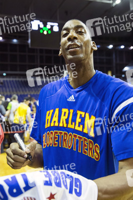 Basketballspiel Harlem Globetrotters vs. World All Stars in Berlin