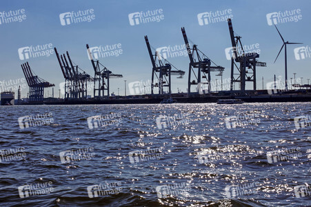 Kräne im Hamburger Hafen