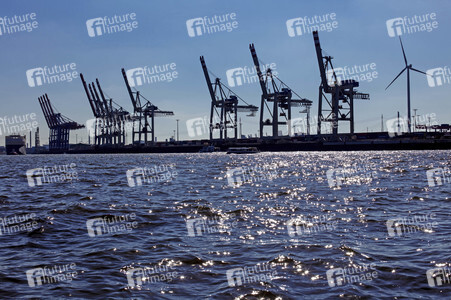 Kräne im Hamburger Hafen