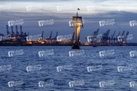 Kräne im Hamburger Hafen