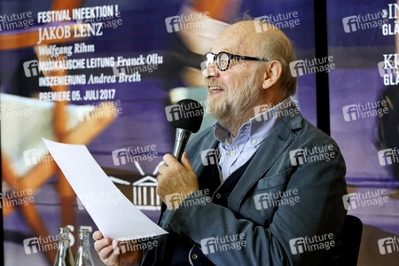 Jahrespressekonferenz in der Staatsoper im Schiller Theater in Berlin