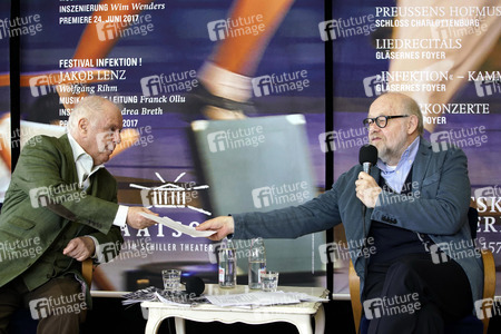 Jahrespressekonferenz in der Staatsoper im Schiller Theater in Berlin