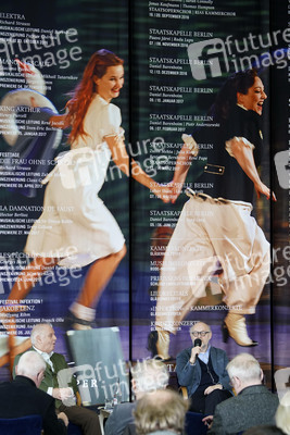 Jahrespressekonferenz in der Staatsoper im Schiller Theater in Berlin
