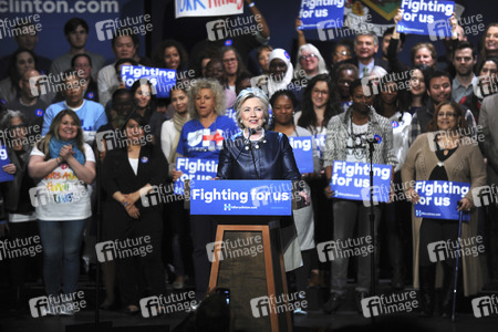 Hillary Clinton in New York