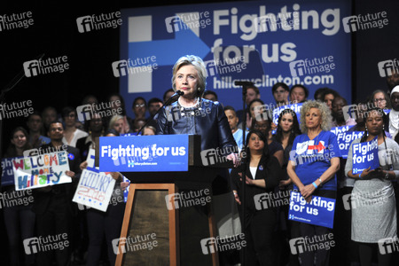Hillary Clinton in New York