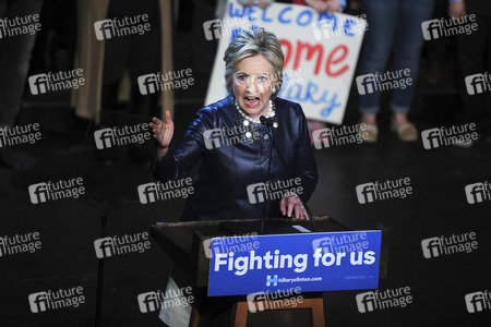 Hillary Clinton in New York
