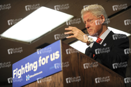 Wahlkampfrede von Bill Clinton in New York