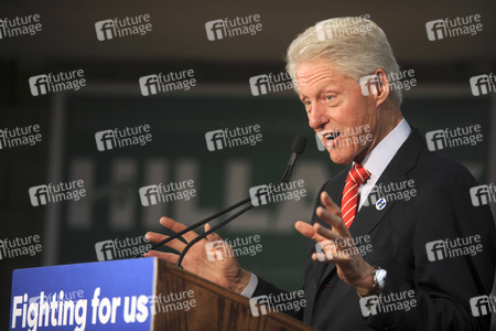 Wahlkampfrede von Bill Clinton in New York