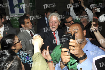 Wahlkampfrede von Bill Clinton in New York