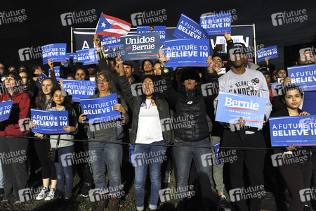Wahlkampfrede von Bernie Sanders in New York