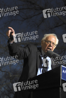 Wahlkampfrede von Bernie Sanders in New York