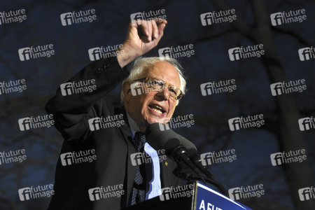 Wahlkampfrede von Bernie Sanders in New York
