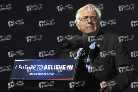 Wahlkampfrede von Bernie Sanders in New York