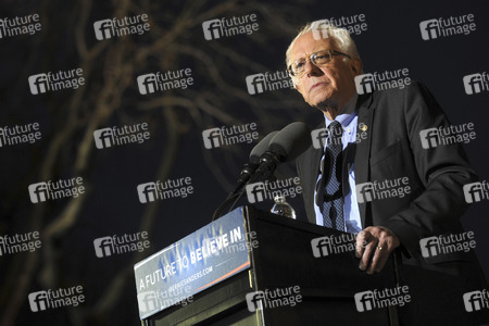 Wahlkampfrede von Bernie Sanders in New York