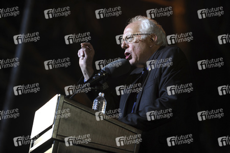 Wahlkampfrede von Bernie Sanders in New York