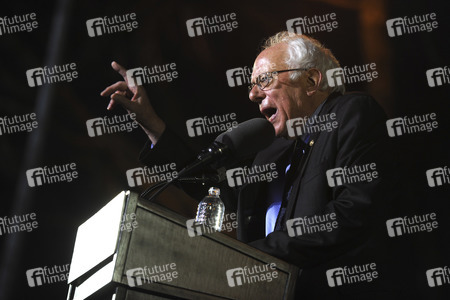 Wahlkampfrede von Bernie Sanders in New York