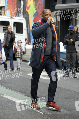 Dreharbeiten zu 'Collateral Beauty' in New York