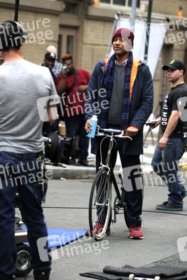 Dreharbeiten zu 'Collateral Beauty' in New York