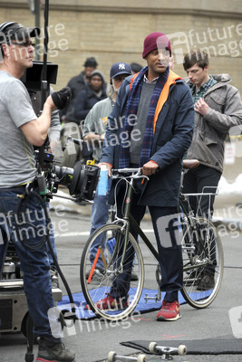 Dreharbeiten zu 'Collateral Beauty' in New York