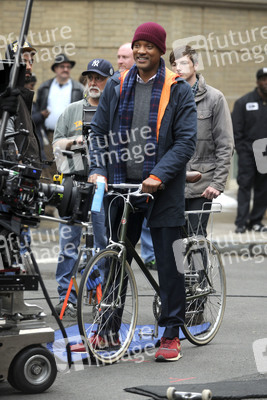 Dreharbeiten zu 'Collateral Beauty' in New York