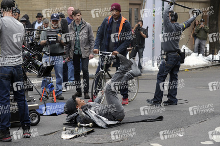 Dreharbeiten zu 'Collateral Beauty' in New York