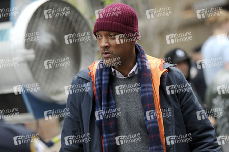 Dreharbeiten zu 'Collateral Beauty' in New York
