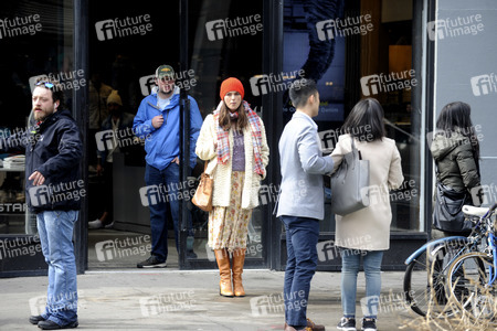 Dreharbeiten zu 'Collateral Beauty' in New York